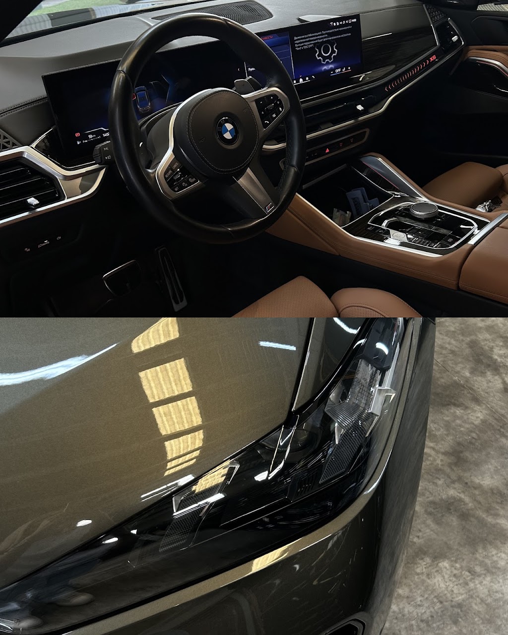 BMW X6 — interior y faros